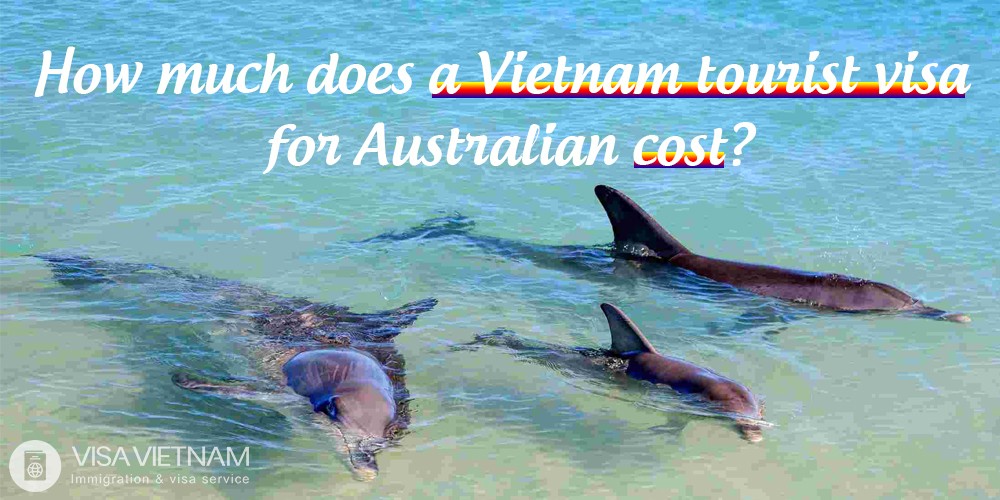 How much does a Vietnam tourist visa for Australian cost?