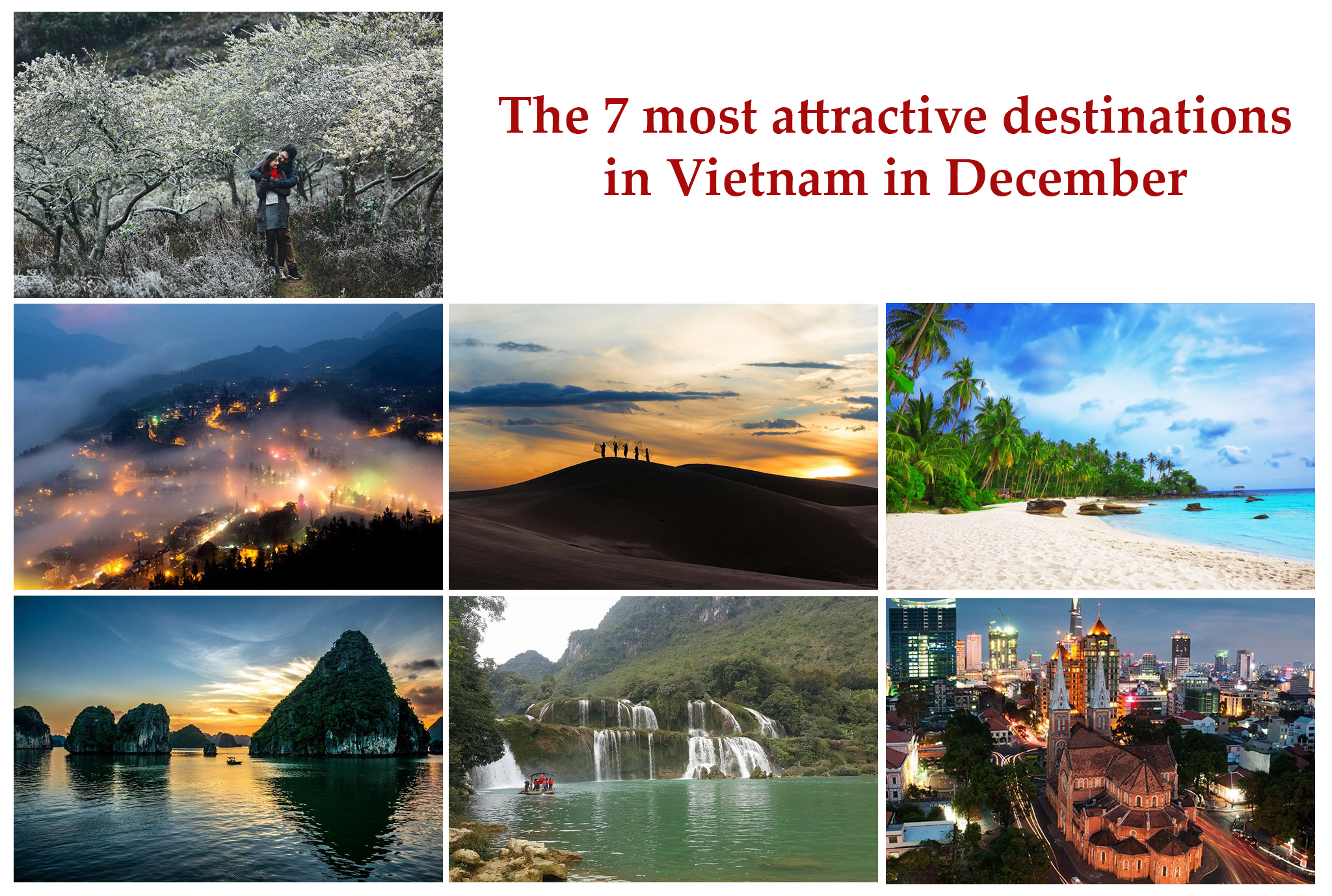 December, where to go in Vietnam