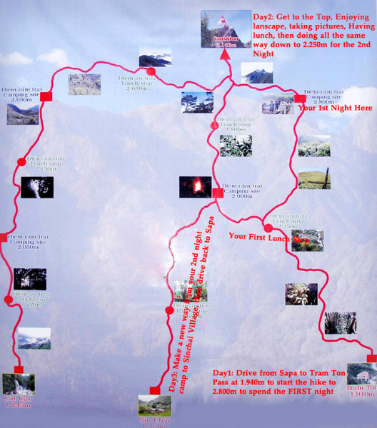 Routes-to-Fansipan