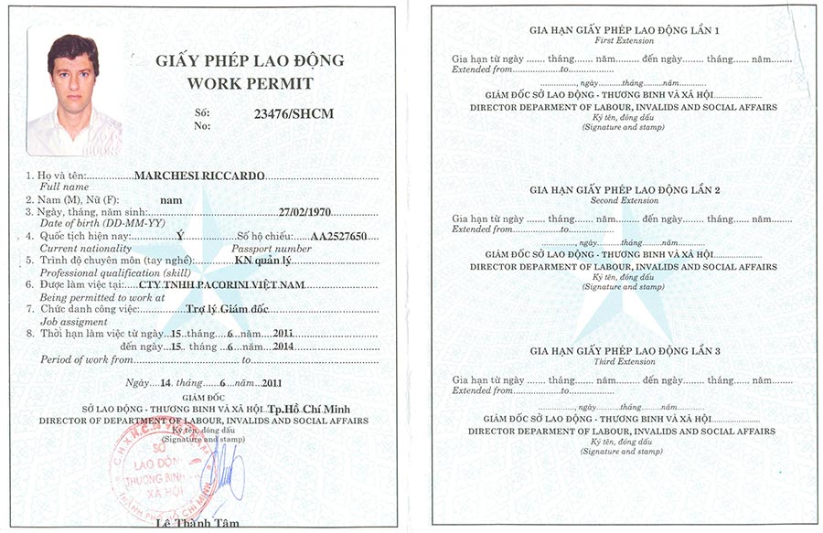 Work-permit.