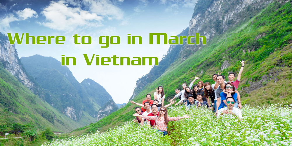 Where to travel in March in Vietnam