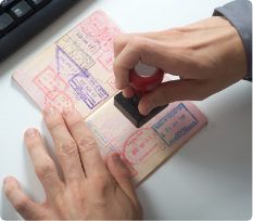 Get your visa stamp